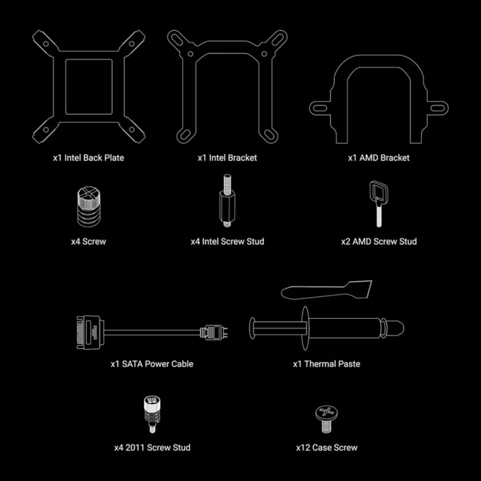 Ant Esports ICE-Flow 360 ARGB 360mm CPU Liquid AIO Cooler Ant Esports ICE-Flow 360 ARGB 360mm CPU Liquid AIO Cooler