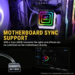Ant Esports ICE-Infinite 240 ARGB 240mm CPU Liquid AIO Cooler