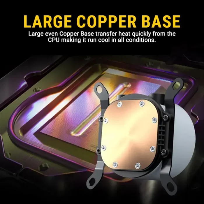 Ant Esports ICE-Infinite 240 ARGB 240mm CPU Liquid AIO Cooler