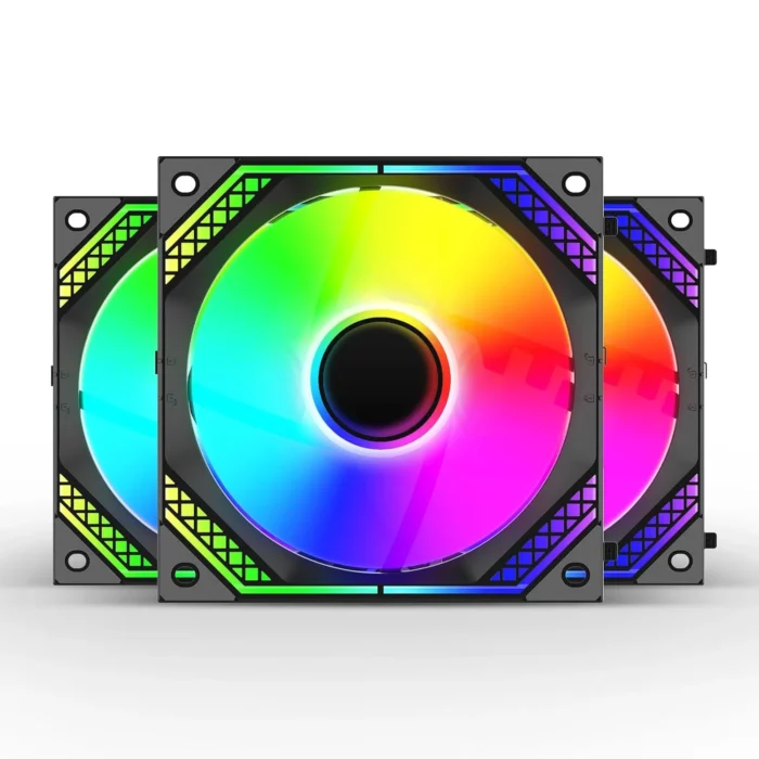 Ant Esports Infinity Flow 3 in 1 120mm ARGB Case Fan Kit with ARGB Infinity Mirror Design