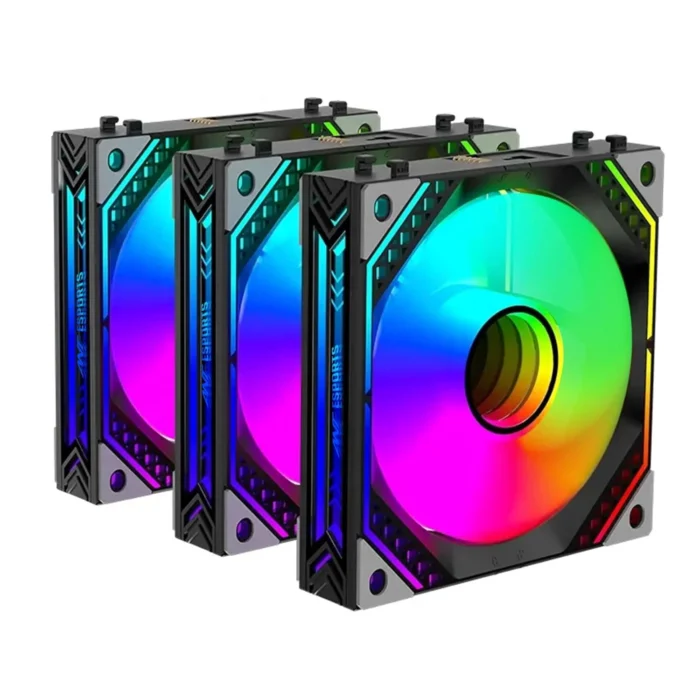 Ant Esports Infinity Flow 3 in 1 120mm ARGB Case Fan Kit with ARGB Infinity Mirror Design