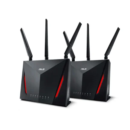 Asus RT-AC86U (2 Pack) AiMesh AC2900 Dual Band WiFi System Gaming Router