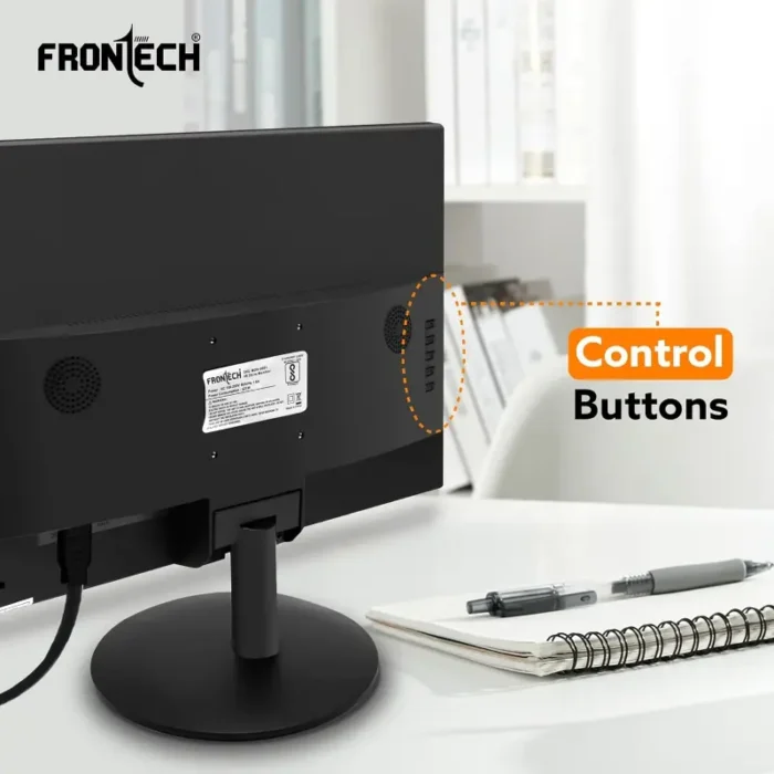 Frontech 19 Inch High-Performance HD LED, VA Panel, 75 Hz Monitor