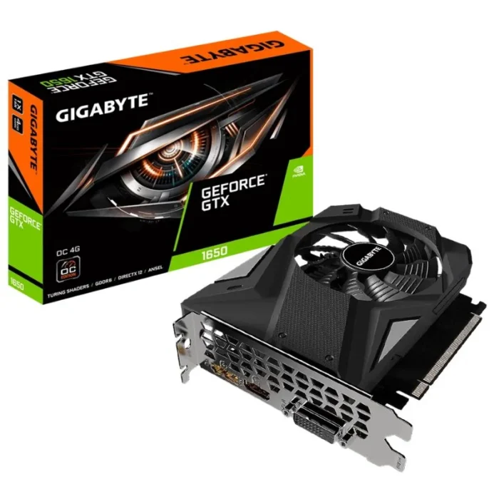 GIGABYTE GeForce GTX 1650 D6 OC 4G, 128-Bit, 4GB GDDR6 Graphics Card GIGABYTE GeForce GTX 1650 D6 OC 4G, 128-Bit, 4GB GDDR6 Graphics Card