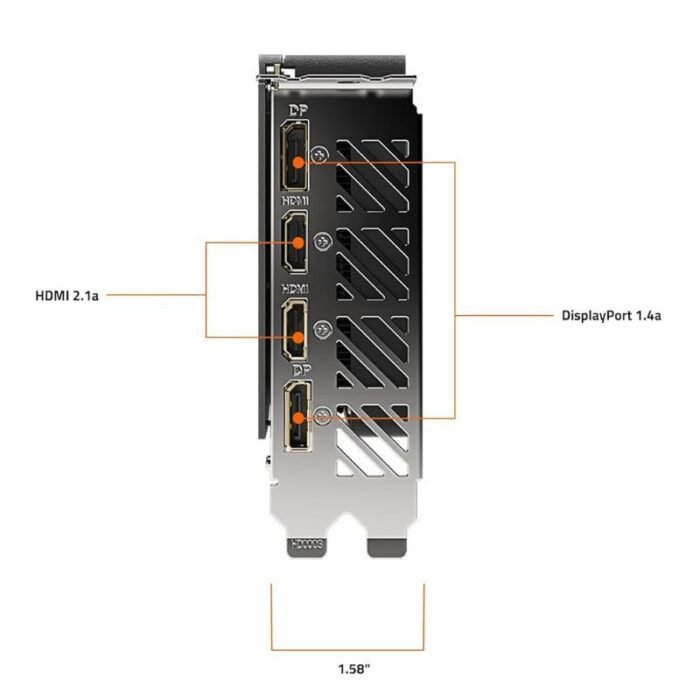 GIGABYTE Geforce RTX 4060 Eagle OC 8G, 3X Windforce Fans, 128-Bit GDDR6 8GB Graphics Card
