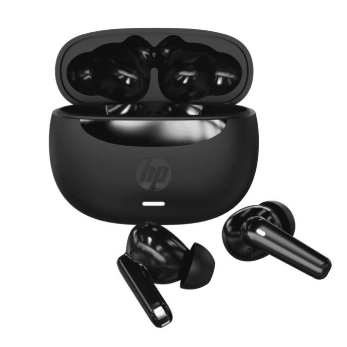 HP H150 Digital ANC, 28 Hours Playtime, Fingerprint Touch, IPX3 Water-Resistant Bluetooth Earbuds HP H150 Digital ANC, 28 Hours Playtime, Fingerprint Touch, IPX3 Water-Resistant Bluetooth Earbuds