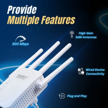 Match LB-Link BL-RE300 WiFi Range Extender 2.4 GHz 300 Mbps Wifi Speed Single Band External Antenna Ethernet