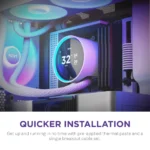 NZXT Kraken Elite 360 RGB 2024 - AIO CPU Liquid Cooler (White) 7 NZXT Kraken Elite 360 RGB 2024 - AIO CPU Liquid Cooler