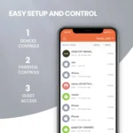 Tenda RX3 WiFi 6 Smart AX1800 Dual Band Gigabit Router (White) 6 Tenda RX3 WiFi 6 Smart AX1800 Dual Band Gigabit Router