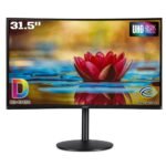 Acer EI322QK 31.5 Inch, 4K UHD 3840x2160 Pixels, VA Panel, Eye Care, HDR 10 1500R Curved Monitor