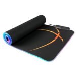 Cosmic Byte Equinox RGB Mousepad with 4 Port USB Hub