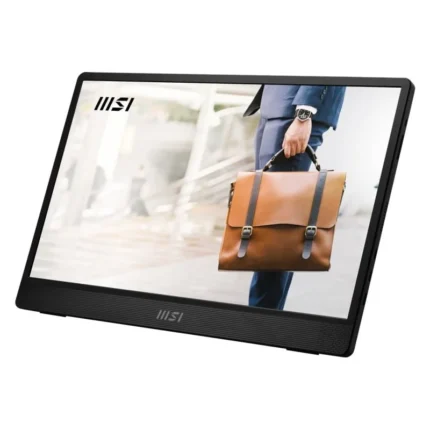 MSI PRO MP161 E2 15.6 Inch Full HD, IPS Panel, 60Hz, Eye-Friendly Screen, 2 x USB Type-C Portable Monitor