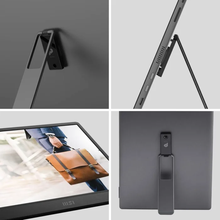 MSI PRO MP161 E2 15.6 Inch Full HD, IPS Panel, 60Hz, Eye-Friendly Screen, 2 x USB Type-C Portable Monitor MSI PRO MP161 E2 15.6 Inch Full HD, IPS Panel, 60Hz, Eye-Friendly Screen, 2 x USB Type-C Portable Monitor