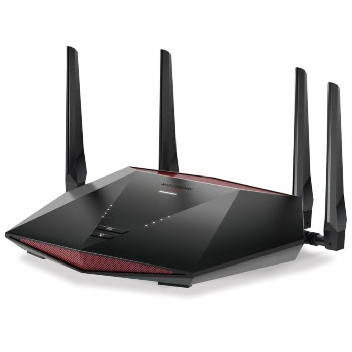 NETGEAR Nighthawk Pro 6-Stream WiFi 6 5400 MBPS Gaming Router NETGEAR Nighthawk Pro 6-Stream WiFi 6 5400 MBPS Gaming Router