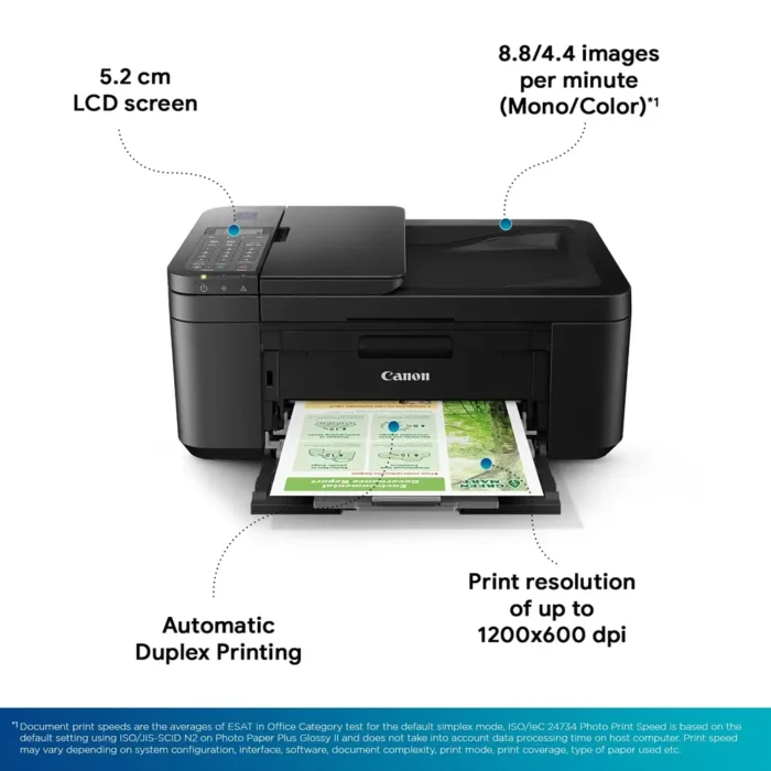 Canon PIXMA E4570 All in One WiFi Ink Efficient Colour Printer