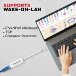 Honeywell High-Speed Type C to RJ45 Gigabit Ethernet Adapter, 10/100/1000 MBPS Network LAN speeds, Universally Compatible 3 Honeywell High-Speed Type C to RJ45 Gigabit Ethernet Adapter