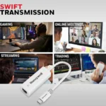 Honeywell High-Speed Type C to RJ45 Gigabit Ethernet Adapter, 10/100/1000 MBPS Network LAN speeds, Universally Compatible 5 Honeywell High-Speed Type C to RJ45 Gigabit Ethernet Adapter