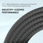 Portronics Konnect L POR-1081 Fast Charging 3A Type-C Cable 1.2 Meter with Charge & Sync Function