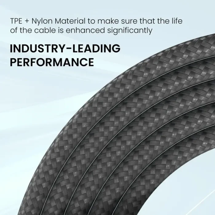 Portronics Konnect L POR-1081 Fast Charging 3A Type-C Cable 1.2 Meter with Charge & Sync Function