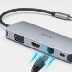 RAPOO XD200C USB C 10 in 1 HUB Adapter 3 RAPOO XD200C USB C 10 in 1 HUB Adapter