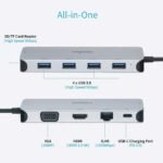 RAPOO XD200C USB C 10 in 1 HUB Adapter 2 RAPOO XD200C USB C 10 in 1 HUB Adapter