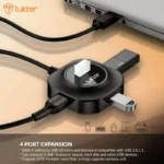 Tukzer TZ-U10 4 USB 3.0 Ports USB-C HUB Adapter