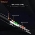 Tukzer TZ-U10 4 USB 3.0 Ports USB-C HUB Adapter