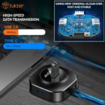 Tukzer TZ-U10 4 USB 3.0 Ports USB-C HUB Adapter