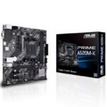 ASUS PRIME A520M-K AMD AM4 Micro-ATX Gaming DDR4 Motherboard 1 ASUS PRIME A520M-K AMD AM4 Micro-ATX Gaming DDR4 Motherboard