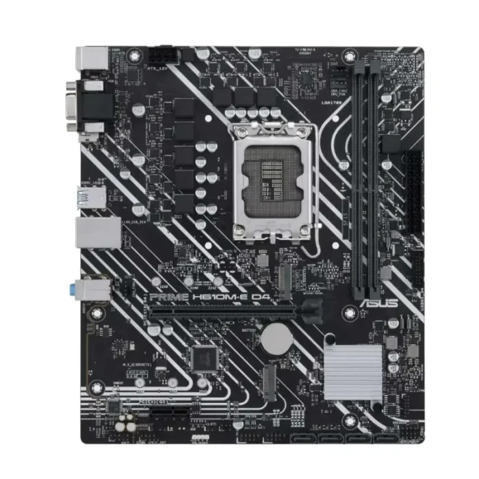 ASUS Prime H610M-E D4 Intel Lga 1700 Mic-ATX DDR4 Motherboard ASUS Prime H610M-E D4 Intel Lga 1700 Mic-ATX DDR4 Motherboard