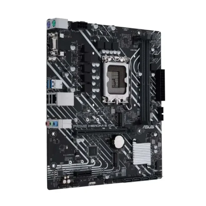 ASUS Prime H610M-E D4 Intel Lga 1700 Mic-ATX DDR4 Motherboard ASUS Prime H610M-E D4 Intel Lga 1700 Mic-ATX DDR4 Motherboard