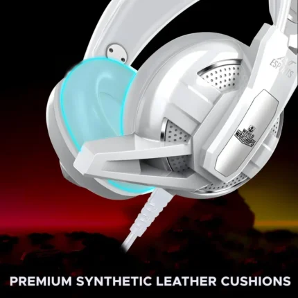 Ant Esports H520W Lightweight Gaming Over Ear Wired Headphone with Mic