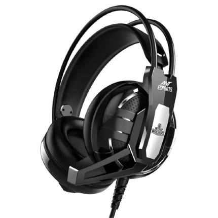 Ant Esports H520W Lightweight Gaming Over Ear Wired Headphone with Mic