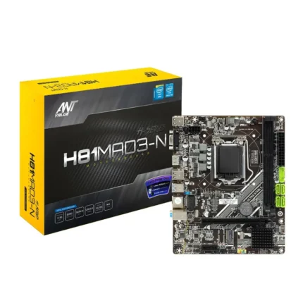 Ant Value H81MAD3-N Micro-ATX DDR3 Gaming Motherboard