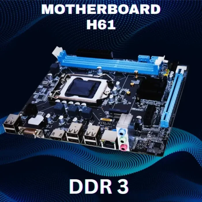 Consistent CMB H61 Micro-ATX DDR3 Motherboard with NVME Slot