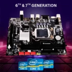 Consistent H-110 LGA 775Socket Micro-ATX Intel H110 Chipset DDR4 Motherboard 4 Consistent H-110 LGA 775Socket Micro-ATX Intel H110 Chipset DDR4 Motherboard