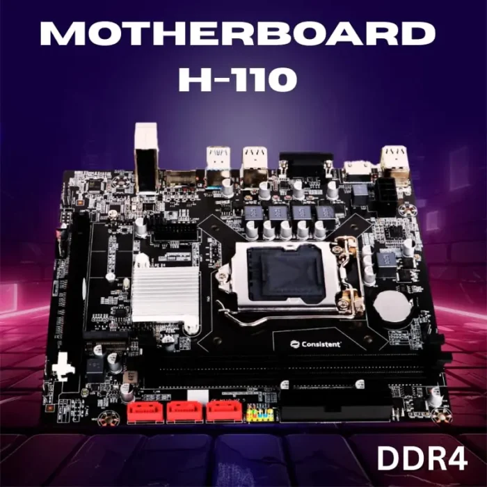 Consistent H-110 LGA 775Socket Micro-ATX Intel H110 Chipset DDR4 Motherboard Consistent H-110 LGA 775Socket Micro-ATX Intel H110 Chipset DDR4 Motherboard