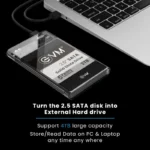 EVM 2.5" SATA SSD Casing USB 3.0 - Portable External Hard Drive/SSD Transparent Case Cover (ESC-TP01) 3 EVM 2.5 SATA SSD Casing USB 3.0 - Portable External Hard DriveSSD Transparent Case Cover