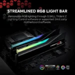 G.Skill Trident Z5 NEO RGB (AMD Expo) 32GB (2x16GB) DDR5 6000 CL30-38-38-96 1.35V Dual Channel Desktop Memory 3 G.Skill Trident Z5 NEO RGB 32GB DDR5 Desktop Memory