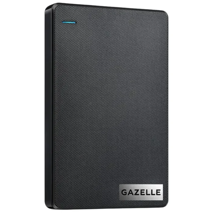 GAZELLE High-Speed 500GB Ultra Slim Portable External HDD