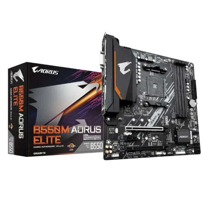 Gigabyte B550M Aorus Elite M-ATX Motherboard Gigabyte B550M Aorus Elite M-ATX Motherboard