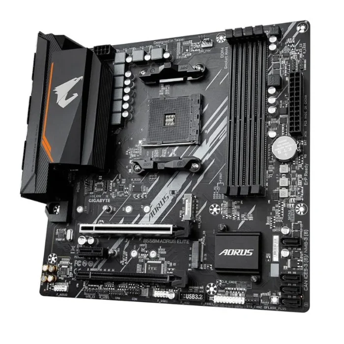Gigabyte B550M Aorus Elite M-ATX Motherboard Gigabyte B550M Aorus Elite M-ATX Motherboard