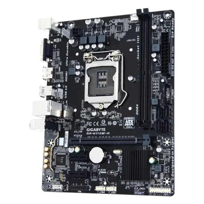 Gigabyte GA-H110M-H DDR4 Micro ATX Motherboard