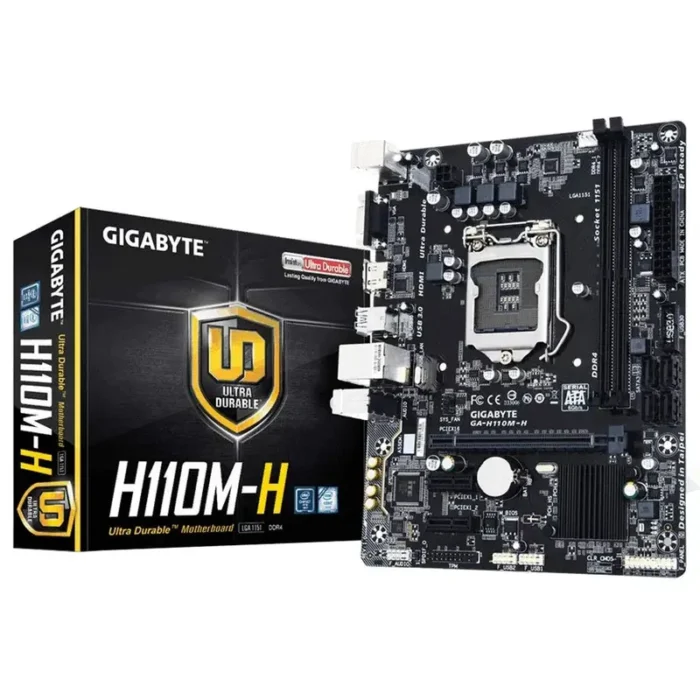 Gigabyte GA-H110M-H DDR4 Micro ATX Motherboard