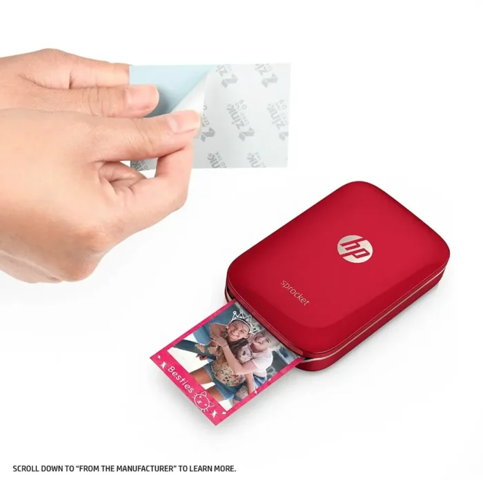 HP Sprocket Z3Z93A Portable Photo Printer HP Sprocket Z3Z93A Portable Photo Printer