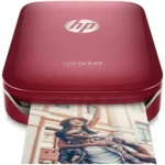 HP Sprocket Z3Z93A Portable Photo Printer (Red) 1 HP Sprocket Z3Z93A Portable Photo Printer