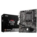 MSI A520M-A PRO AM4 Socket Micro-ATX AMD A520 Chipset DDR4 Motherboard for Desktop 1 MSI A520M-A PRO AM4 Socket Micro-ATX AMD A520 Chipset DDR4 Motherboard for Desktop