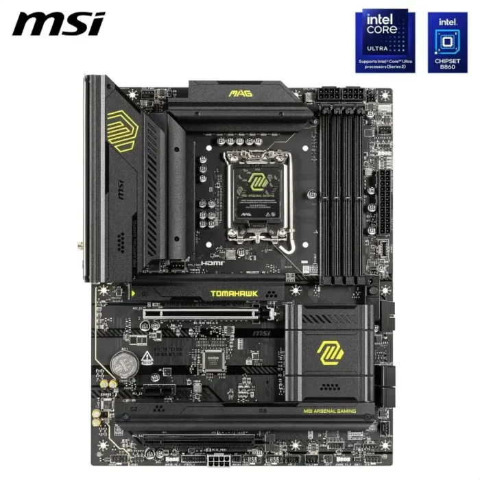 MSI MAG B860 Tomahawk WiFi ATX DDR5 Motherboard MSI MAG B860 Tomahawk WiFi ATX DDR5 Motherboard