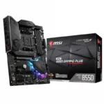 MSI MPG B550 Gaming Plus AM4Socket ATX AMD B550 Chipset DDR4 Motherboard