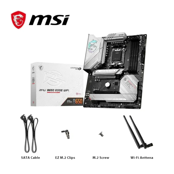 MSI MPG B650 Edge WiFi ATX DDR5 Motherboard